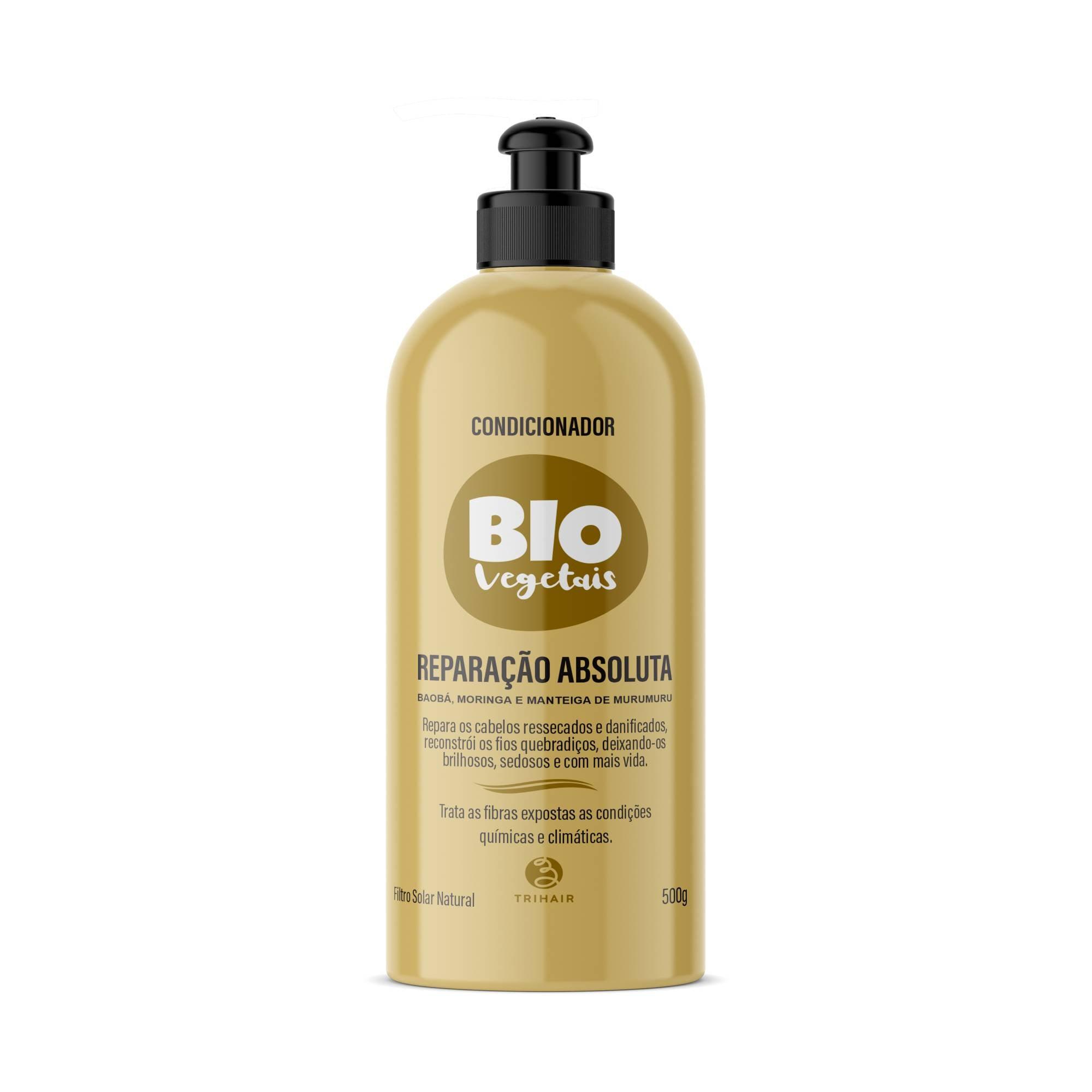 Condicionador Reparação Absoluta Biovegetais - 500 ml - Trihair Cosméticos